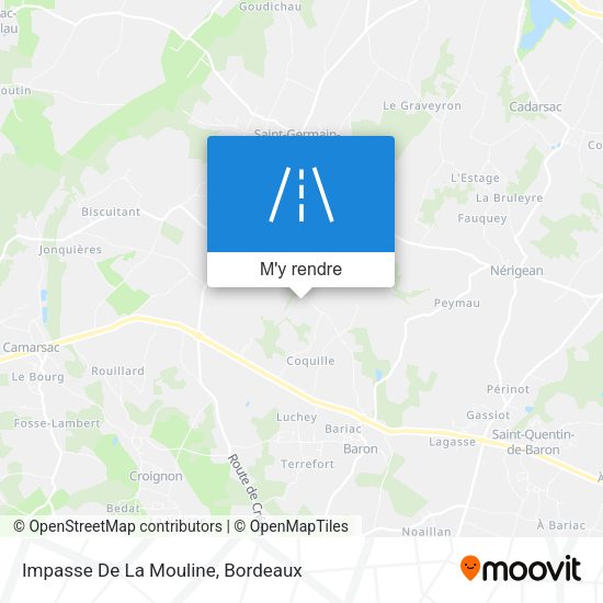 Impasse De La Mouline plan