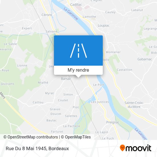 Rue Du 8 Mai 1945 plan