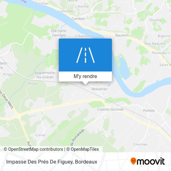 Impasse Des Prés De Figuey plan