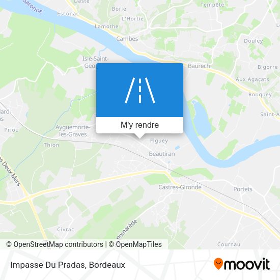 Impasse Du Pradas plan