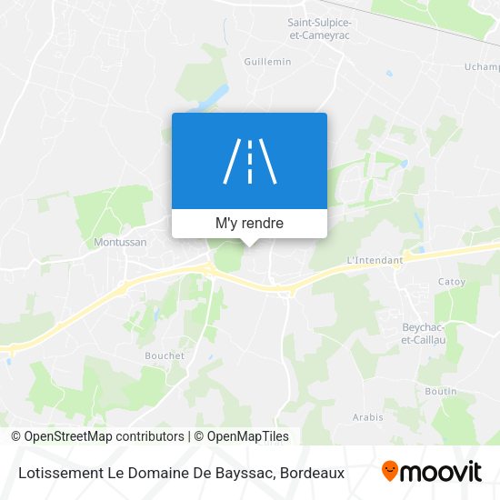 Lotissement Le Domaine De Bayssac plan
