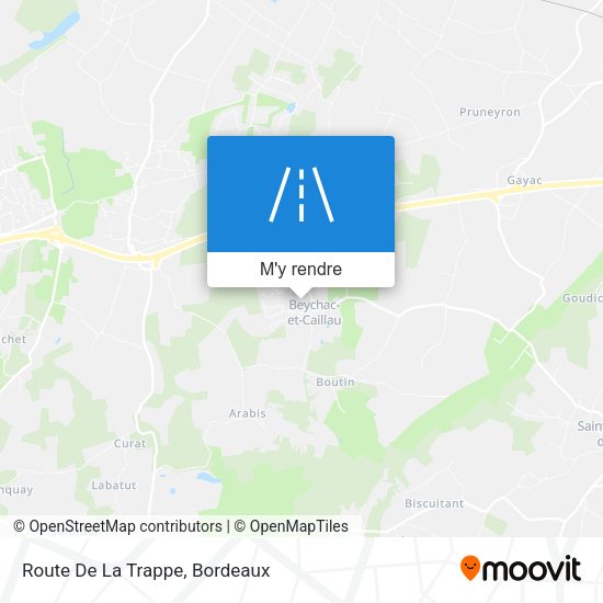 Route De La Trappe plan