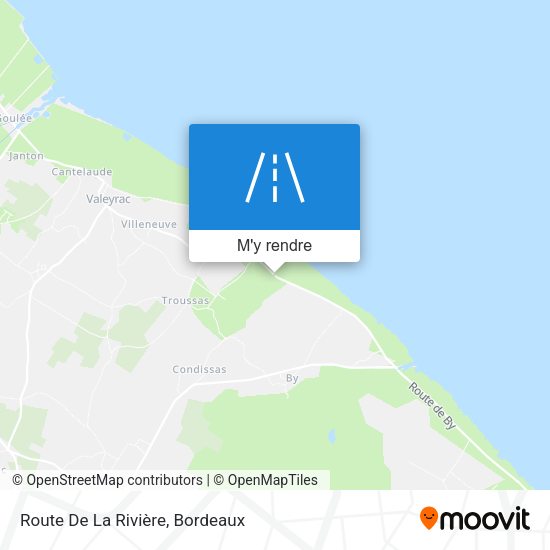 Route De La Rivière plan