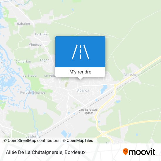Allée De La Châtaigneraie plan