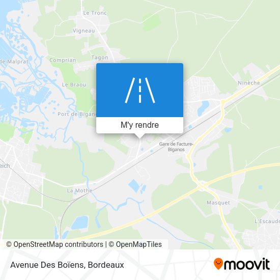 Avenue Des Boïens plan