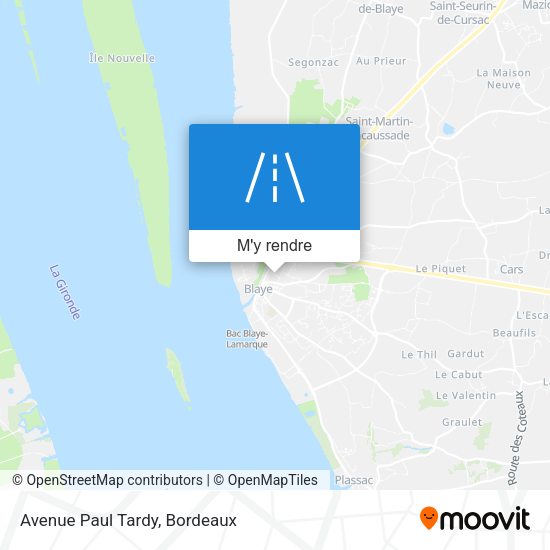Avenue Paul Tardy plan