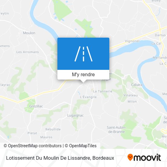 Lotissement Du Moulin De Lissandre plan