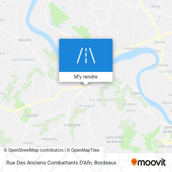 Rue Des Anciens Combattants D'Afn plan