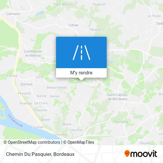 Chemin Du Pasquier plan