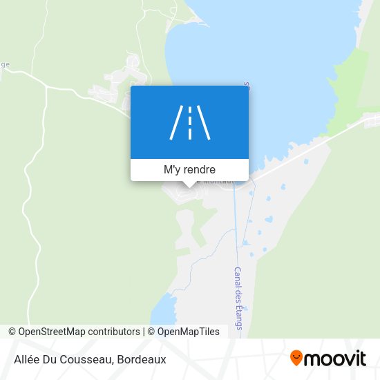 Allée Du Cousseau plan