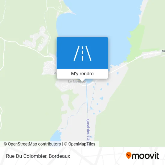 Rue Du Colombier plan