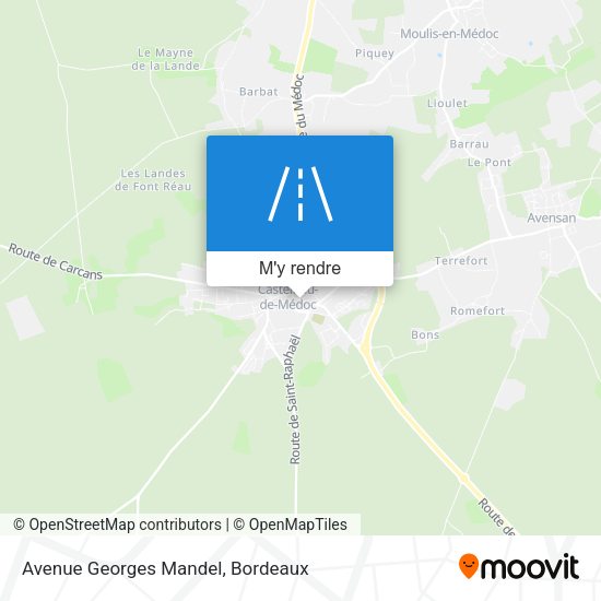 Avenue Georges Mandel plan