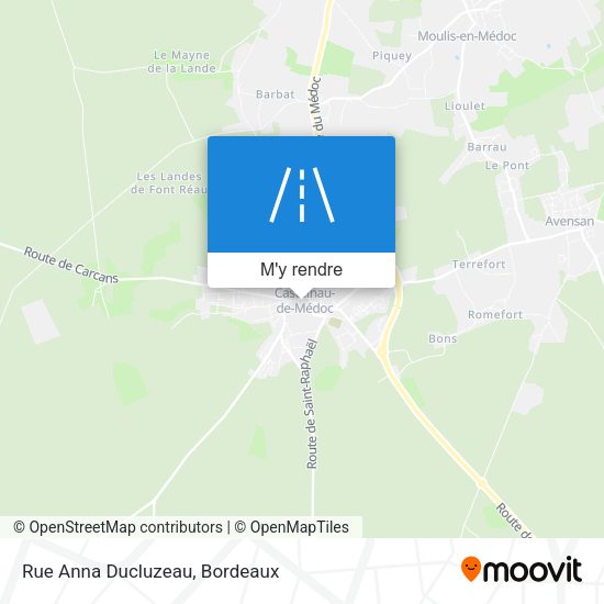 Rue Anna Ducluzeau plan