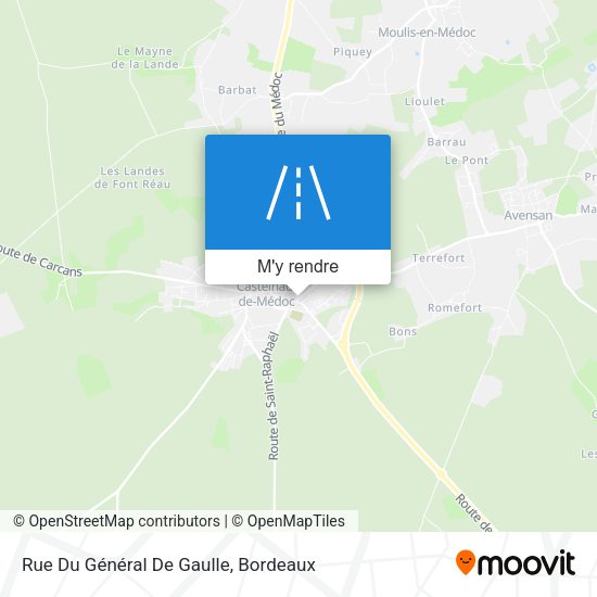 Rue Du Général De Gaulle plan