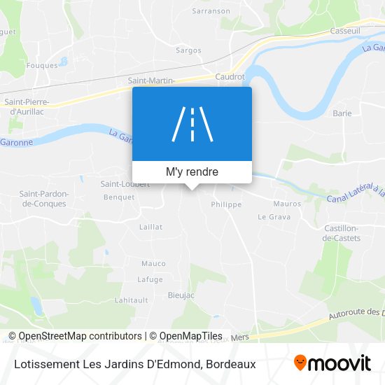 Lotissement Les Jardins D'Edmond plan