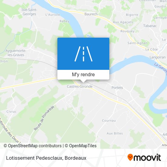 Lotissement Pedesclaux plan