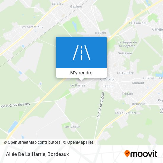 Allée De La Harrie plan