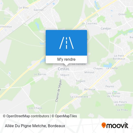 Allée Du Pigne Metche plan