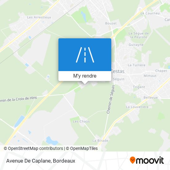 Avenue De Caplane plan