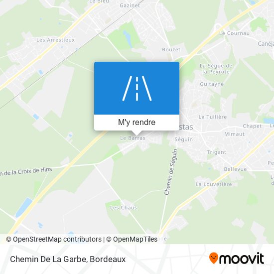 Chemin De La Garbe plan