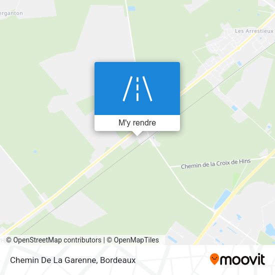 Chemin De La Garenne plan