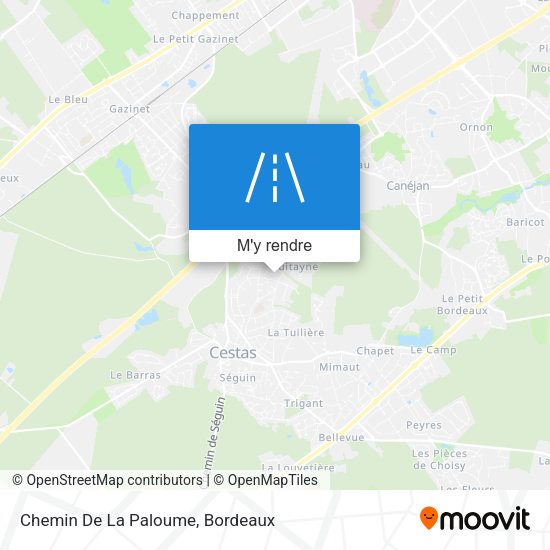 Chemin De La Paloume plan