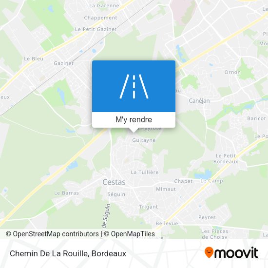 Chemin De La Rouille plan