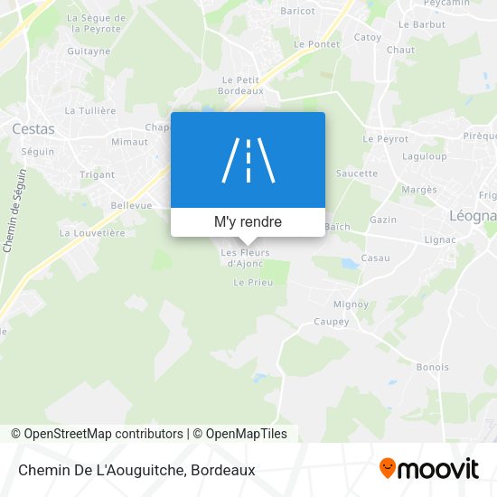 Chemin De L'Aouguitche plan