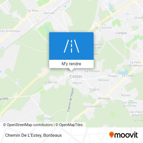 Chemin De L'Estey plan