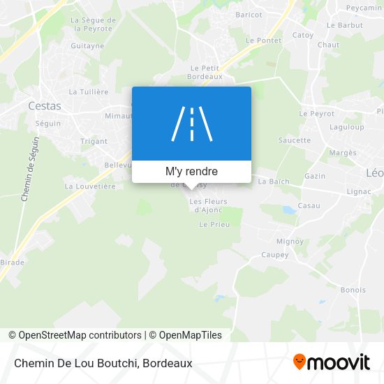 Chemin De Lou Boutchi plan