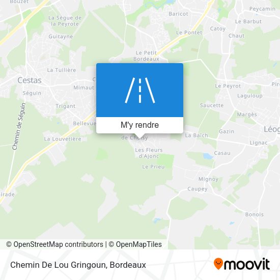 Chemin De Lou Gringoun plan