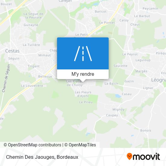 Chemin Des Jaouges plan
