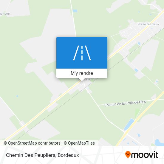 Chemin Des Peupliers plan
