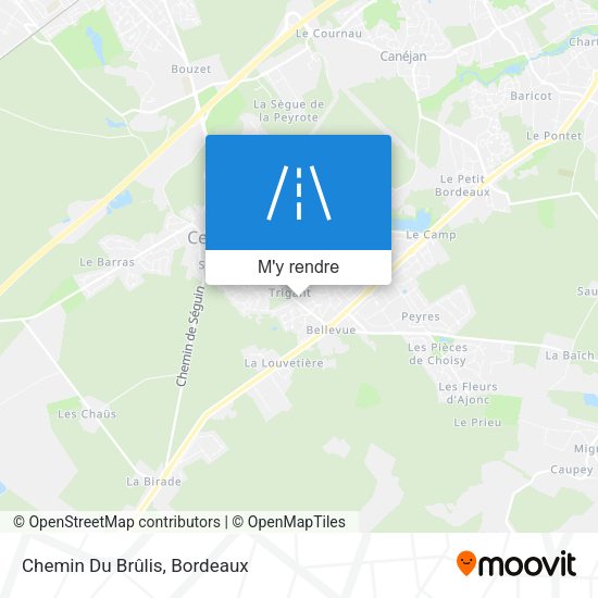Chemin Du Brûlis plan