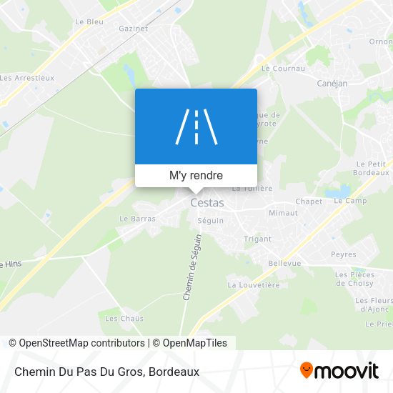 Chemin Du Pas Du Gros plan
