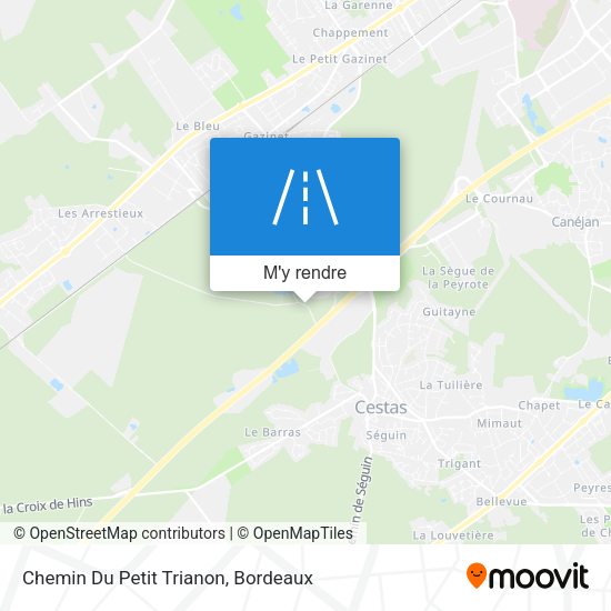 Chemin Du Petit Trianon plan
