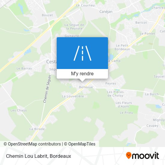 Chemin Lou Labrit plan