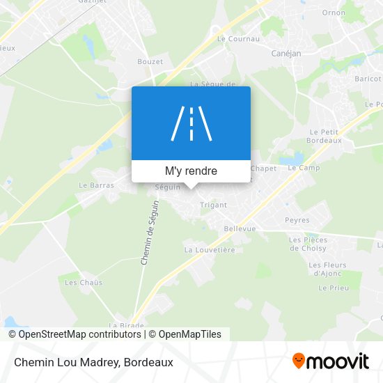 Chemin Lou Madrey plan