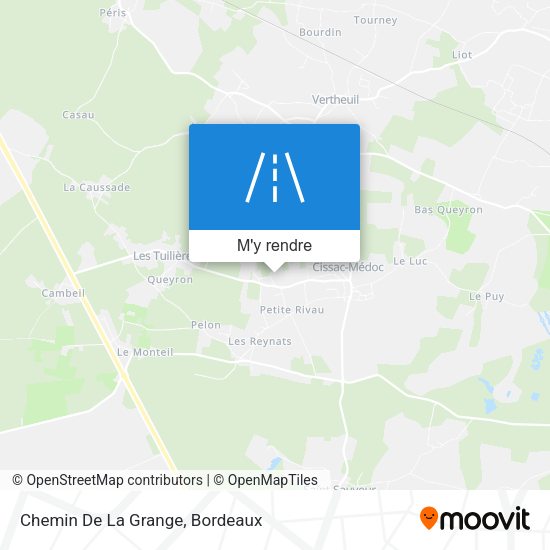 Chemin De La Grange plan