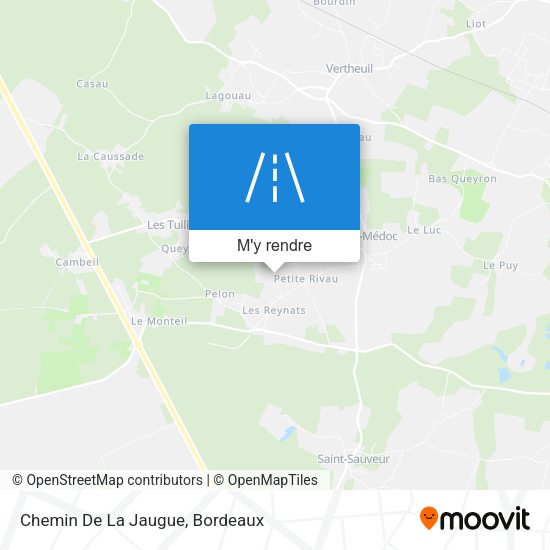 Chemin De La Jaugue plan