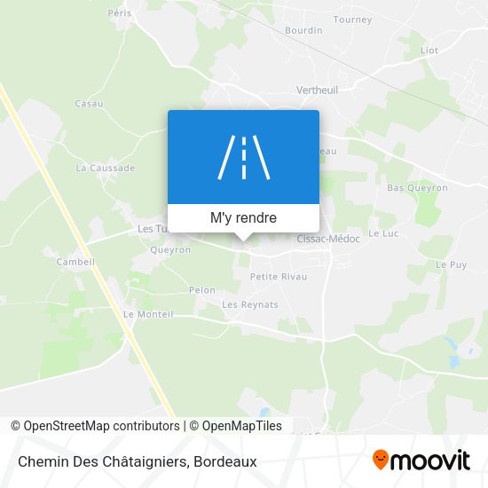 Chemin Des Châtaigniers plan