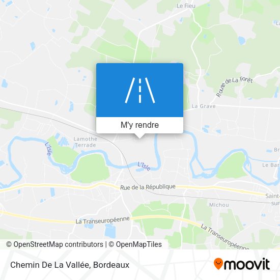 Chemin De La Vallée plan