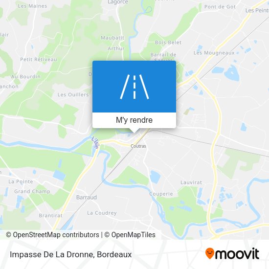 Impasse De La Dronne plan