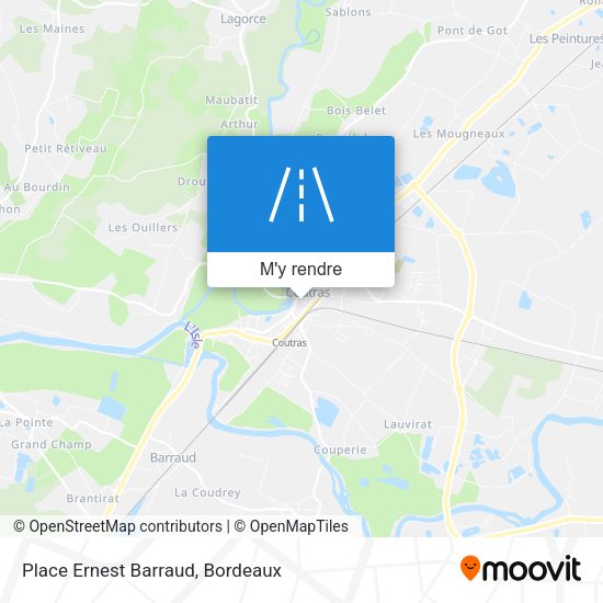 Place Ernest Barraud plan
