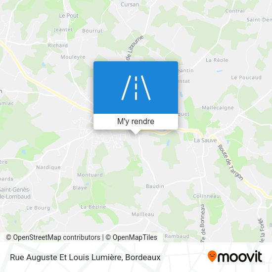 Rue Auguste Et Louis Lumière plan