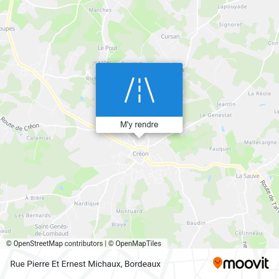 Rue Pierre Et Ernest Michaux plan