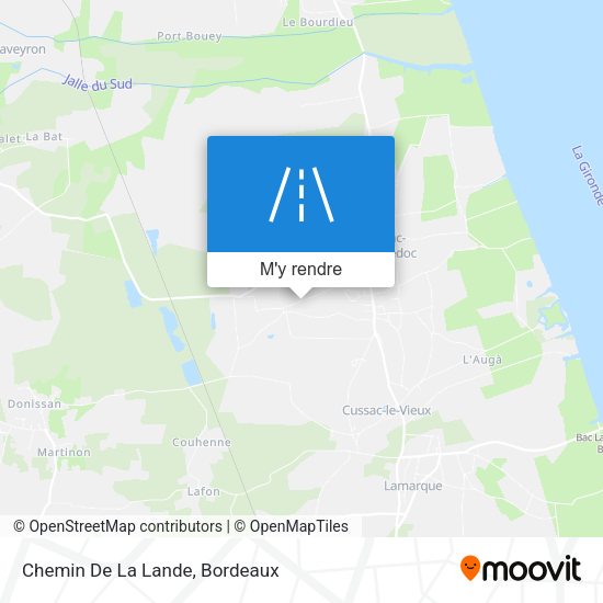 Chemin De La Lande plan