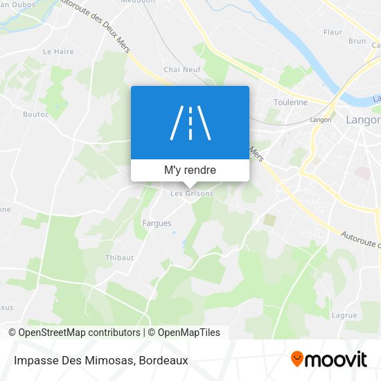 Impasse Des Mimosas plan