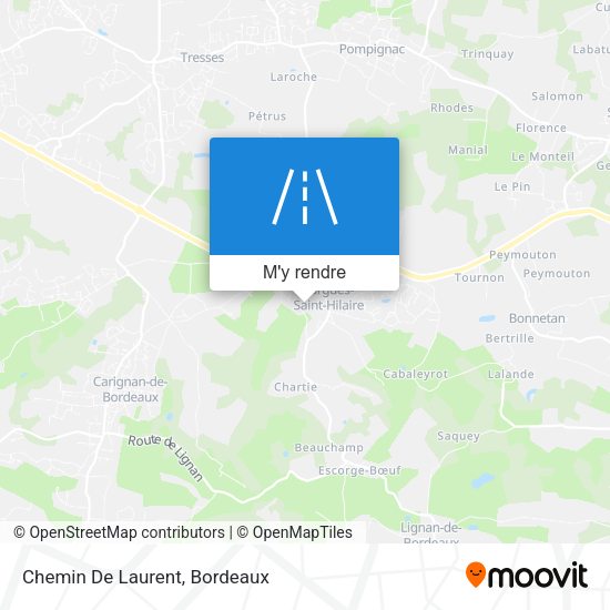 Chemin De Laurent plan