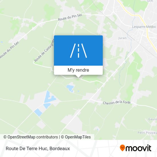 Route De Terre Huc plan